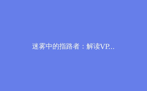 迷雾中的指路者：解读VPN技术演进与网络安全新范式 - 4