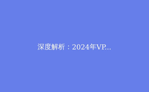 深度解析：2024年VPN技术趋势与数字隐私新防线 - 4